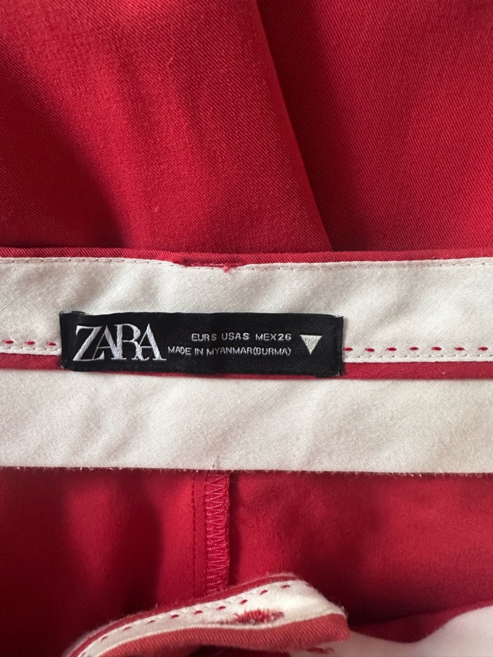 Zara Raspberry Red Blazer and Pant Set - Picture 4 of 5